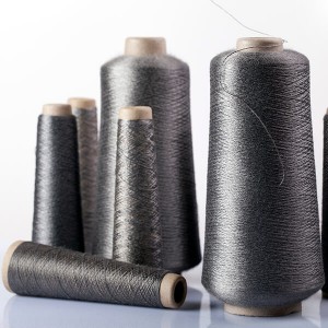 Hot sale Wire Spring Clip -<br />
 Stainless Steel Fiber Conductive Yarn - Shielday